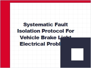 Mastering Brake Light Electrical Troubleshooting